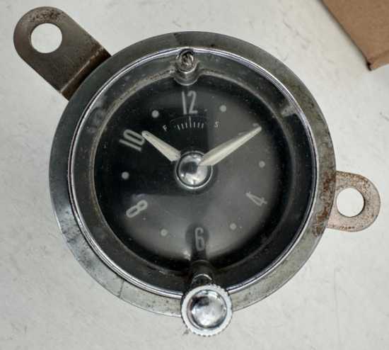 55-57 12v Dash Clock (Dated May 57)