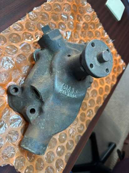 1968 Water Pump #859326 Dated J 12 7 Small Block 