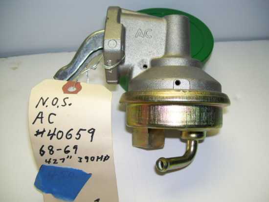 N O S Ac #40659  68-69 427  390 &quot; fuel pump.