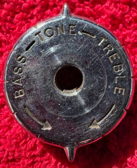 1953-55 Radio BASS-TONE-TREBLE Knobs