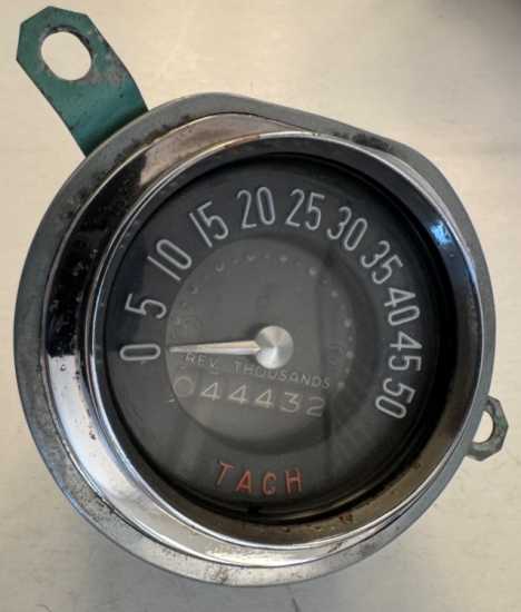 53-54 Original 6v Tachometer 0-5000 rpm