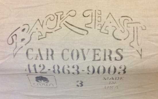 Back East Car Cover C2 Wanted