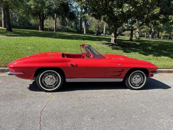 1963 Convertible Riverside Red