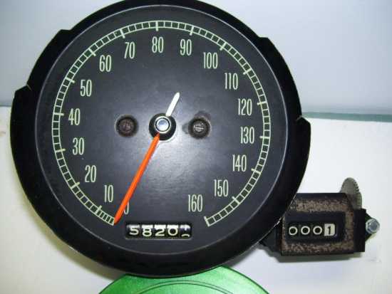 c2 65-67 speedometer