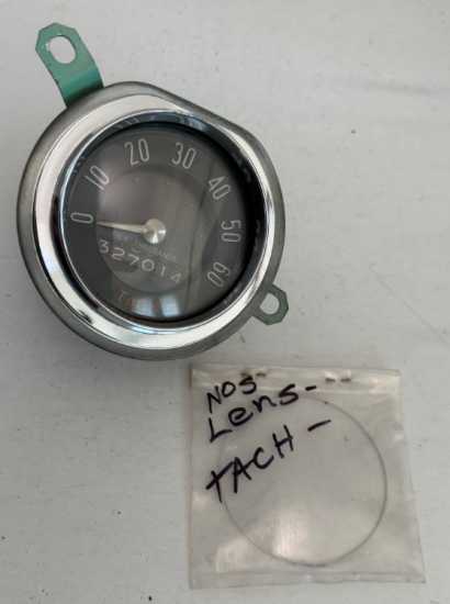 1957 Tachometer #1548346 with Extra NOS Lens