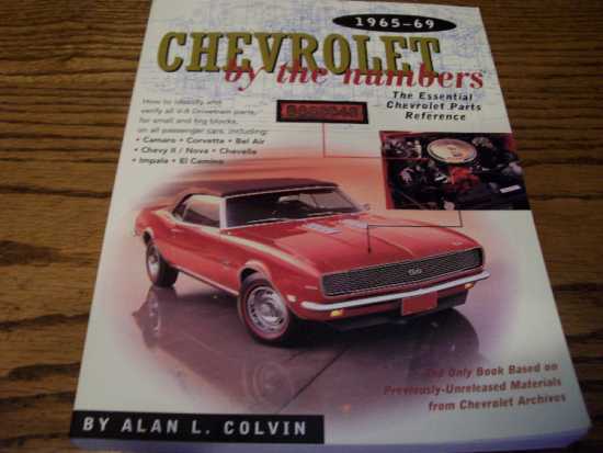 Chevrolet by the numbers books