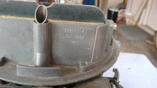 Holley Carburetor #3247