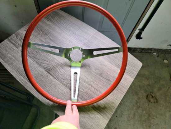 1963 Corvette Red Steering Wheel