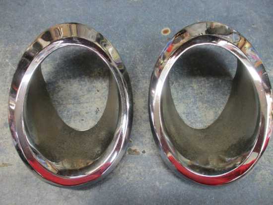 1966-67 EXHAUST BEZELS