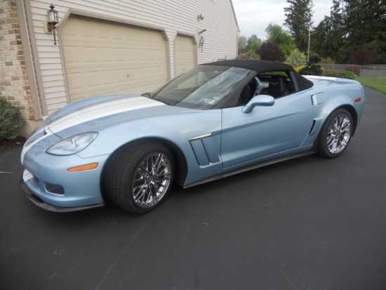 2012 Grand Sport Carlisle Blue Convertible 3LT