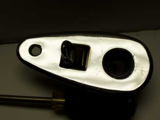 63-67 convertible top rear deck latch.