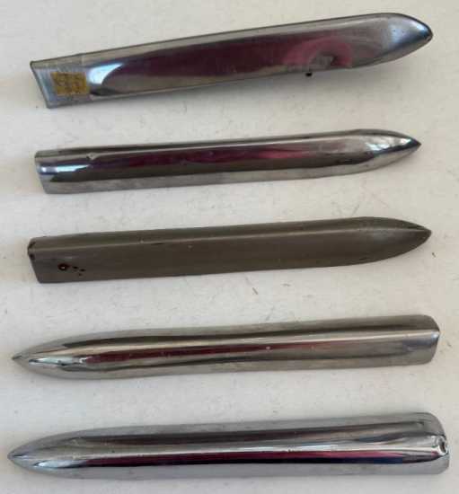 1953-55 Side Stainless Trim End Spears (4)